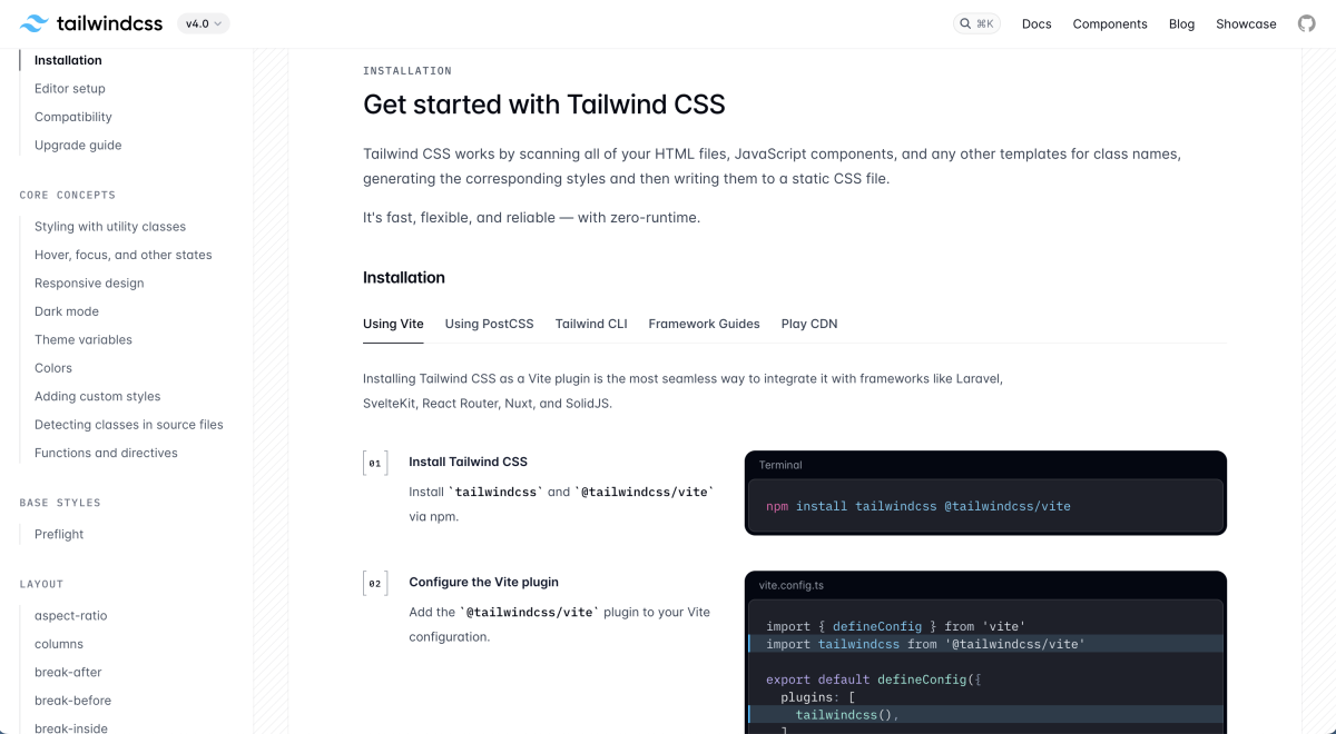 tailwindcss4